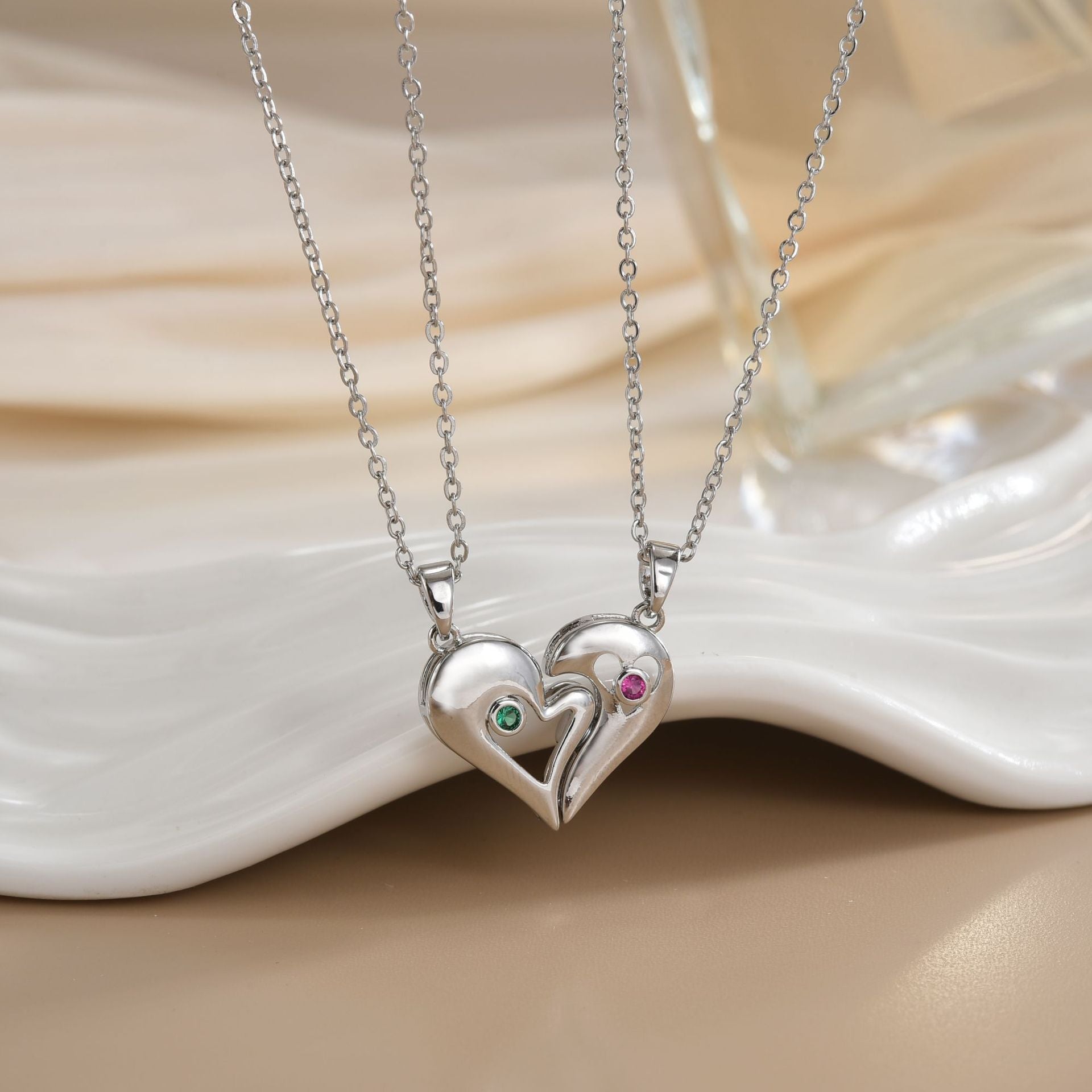 Magnetic Sun Moon Necklace