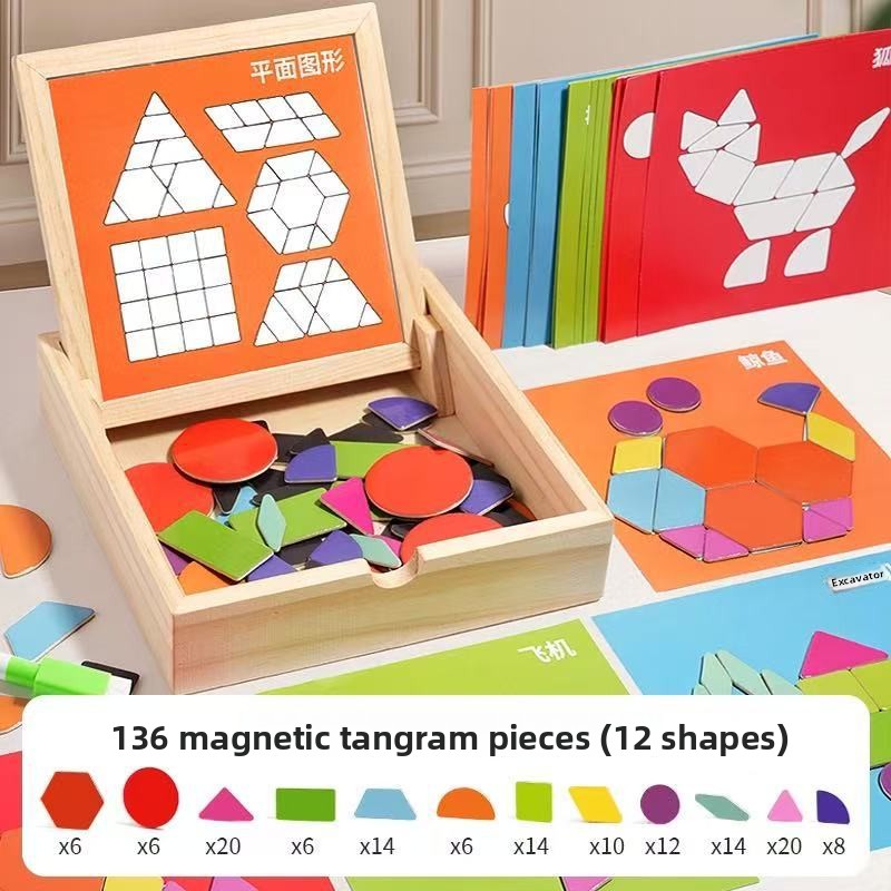 Magnetic Tangram Toy