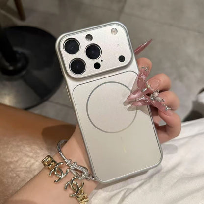 Magnetic Tempered Glass Phone Case