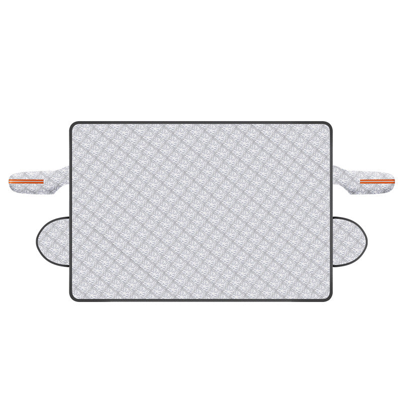 Magnetic thickened car cover for car snow shield