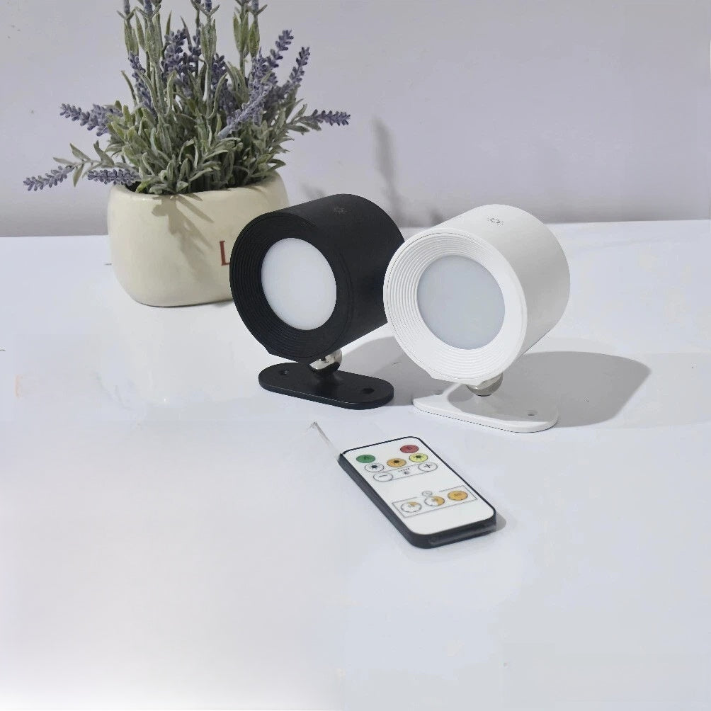 Magnetic three-level dimmable charging wall lamp