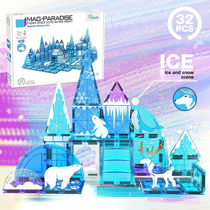 Magnetic Tiles Educational Building Toys for Kids