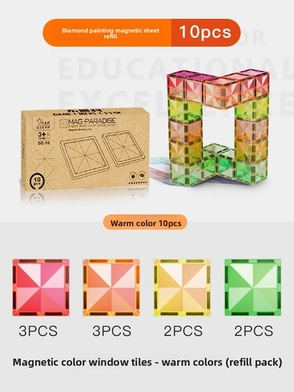 Magnetic Tiles Educational Building Toys for Kids