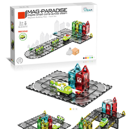 Magnetic Tiles Educational Building Toys for Kids