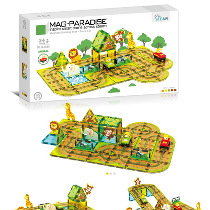 Magnetic Tiles Educational Building Toys for Kids