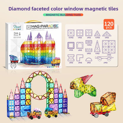 Magnetic Tiles Educational Building Toys for Kids