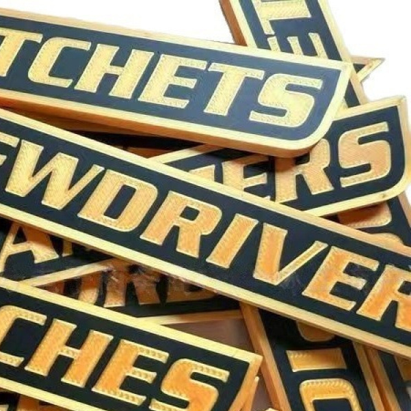 Magnetic Toolbox Labels for Organization