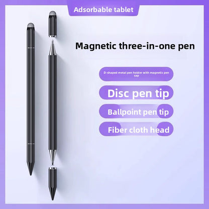 Magnetic touchscreen stylus