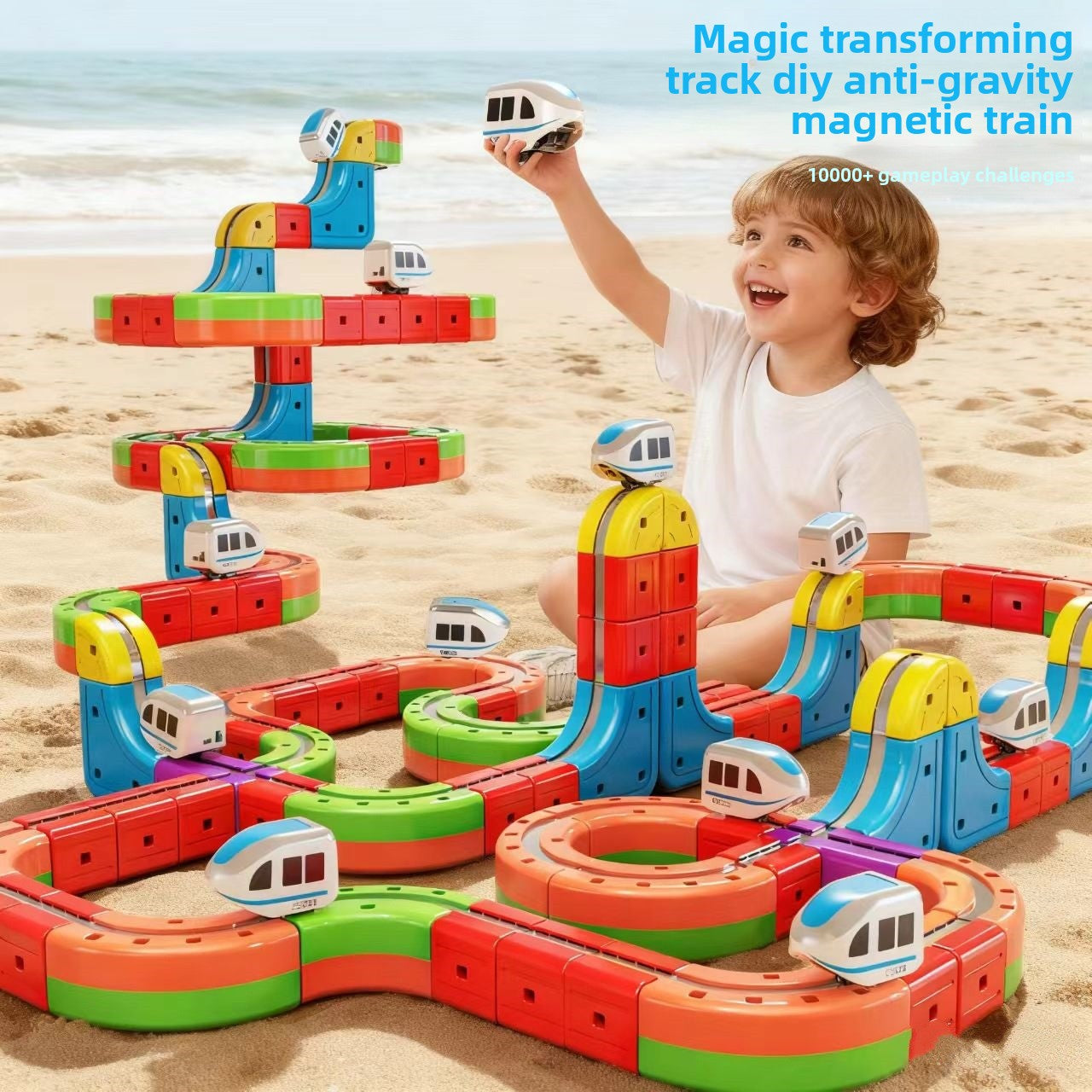 Magnetic Track Train
