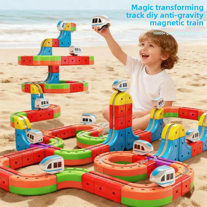 Magnetic Track Train