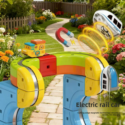Magnetic Track Train