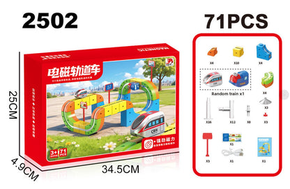 Magnetic Track Train
