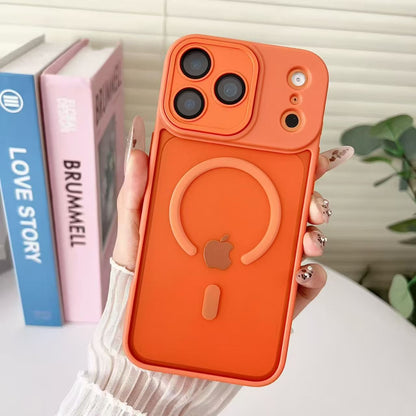 Magnetic Translucent Shockproof iPhone Case