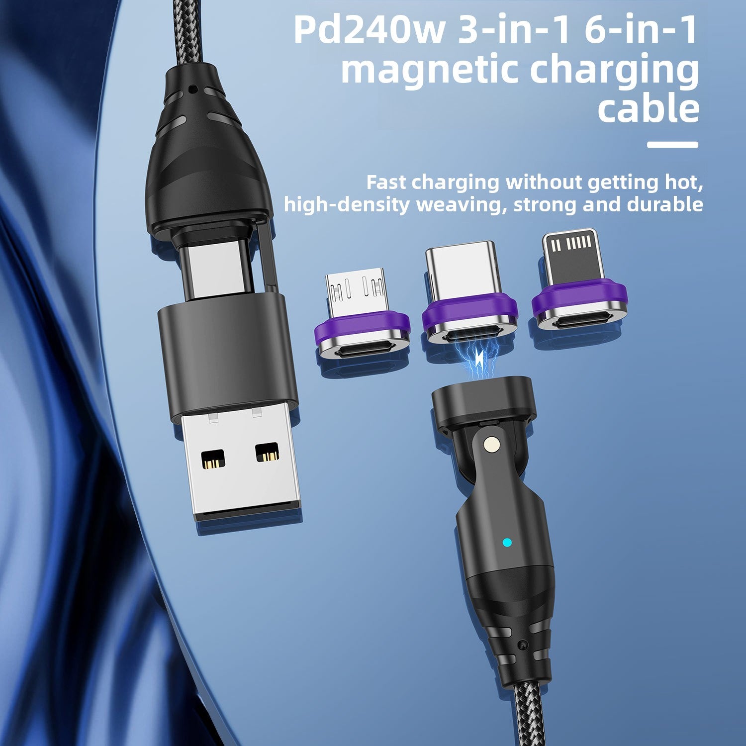 Magnetic USB-C Fast Charging Data