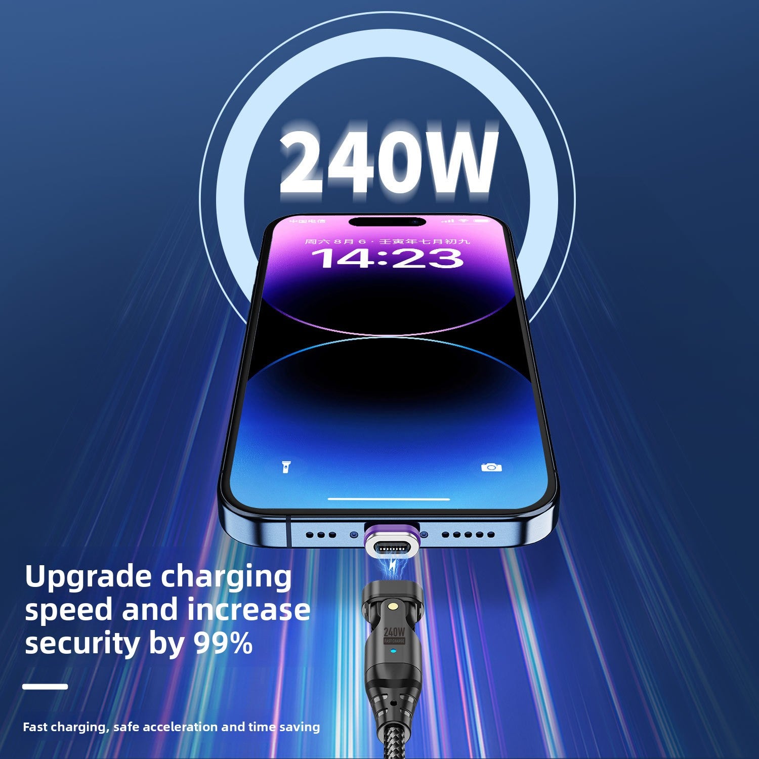 Magnetic USB-C Fast Charging Data