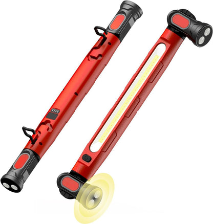 Magnetic USB Rechargeable COB Work Light with Hook
