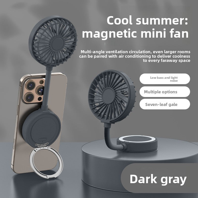 Magnetic USB Rechargeable Foldable Mini Fan