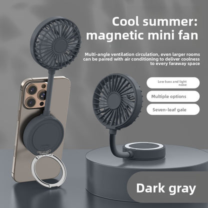 Magnetic USB Rechargeable Foldable Mini Fan