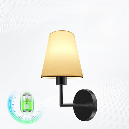 Magnetic wall lamp charging