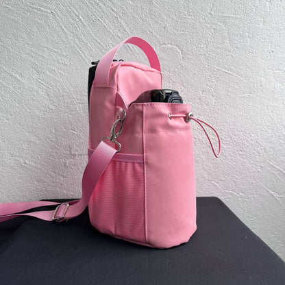 Magnetic Water Bottle Bag Fitness Storage