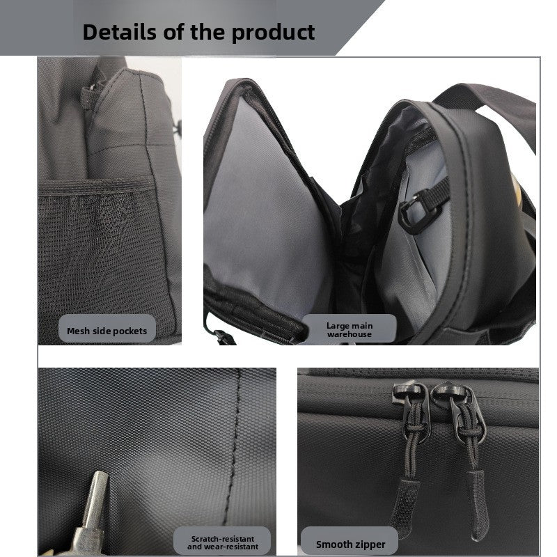 Magnetic water bottle bag