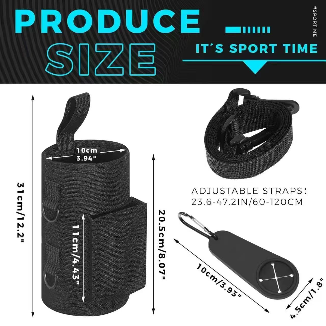 Magnetic Water Bottle Bag