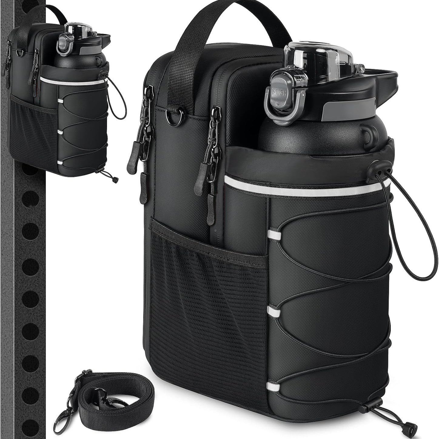 Magnetic Water Bottle Crossbody Bag