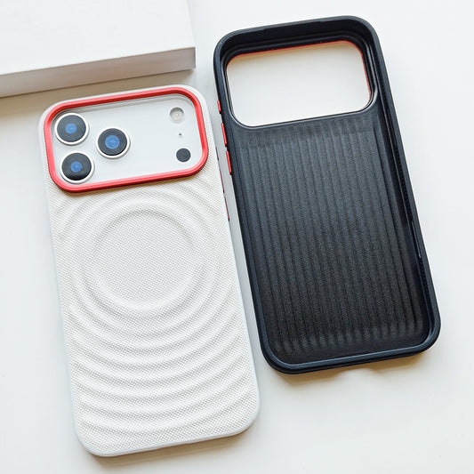 Magnetic Wave Pattern Phone Case for Apple Models