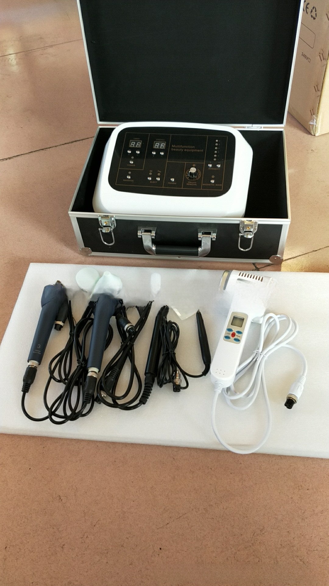 Magnetic Wave Spot Removal Beauty Device with Ice Therapy
