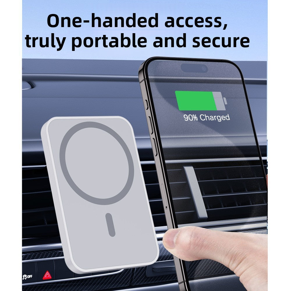 Magnetic Wireless Car Charger Holder 15W Fast Charging