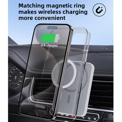 Magnetic Wireless Car Charger Mount with Fast Charging