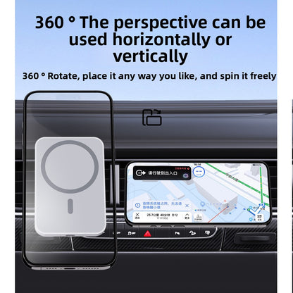 Magnetic Wireless Car Charger Mount with Fast Charging