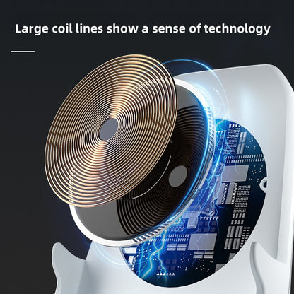 Magnetic Wireless Charger with Auto-Sensing