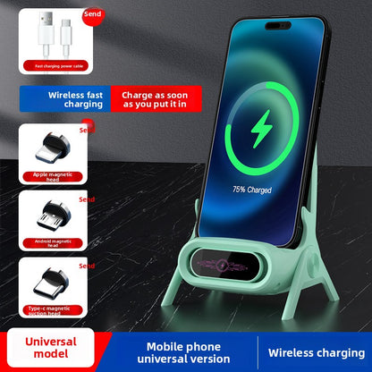 Magnetic Wireless Charger with Auto-Sensing