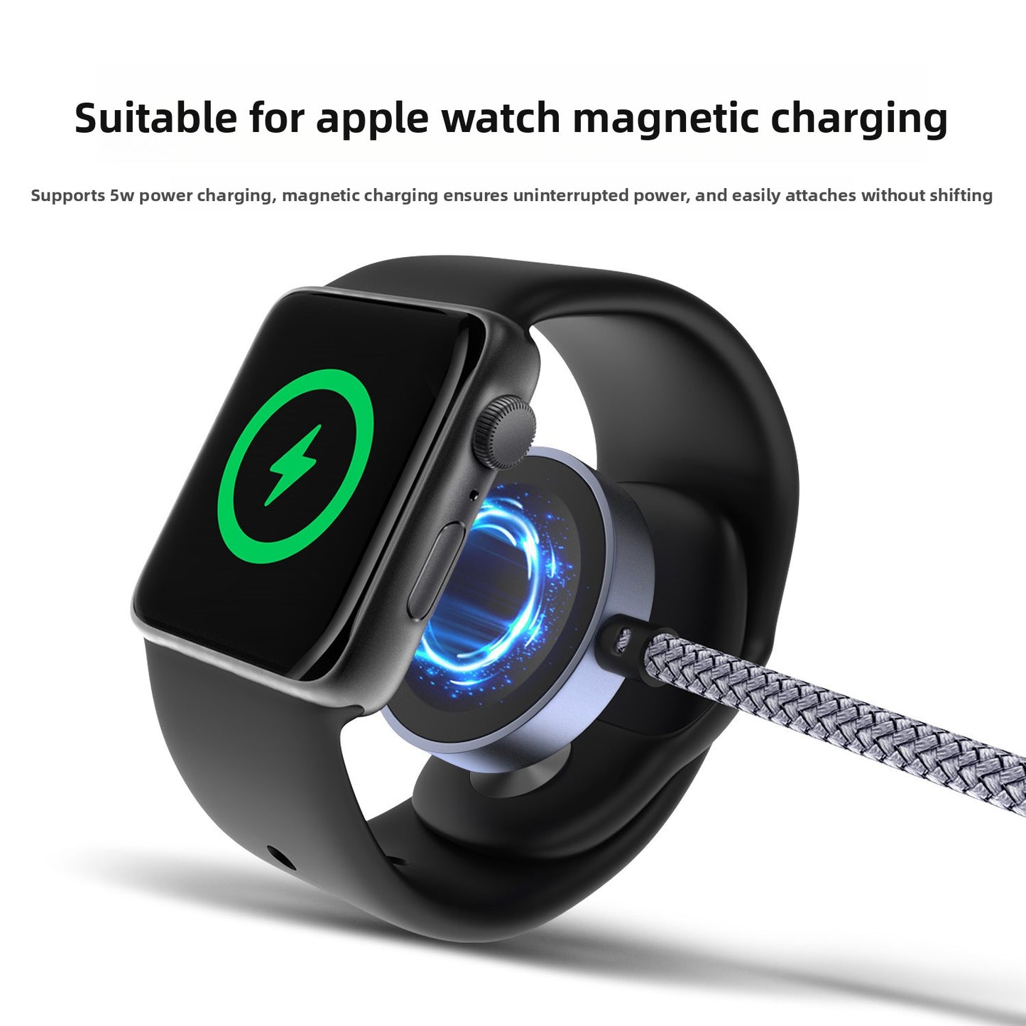 Magnetic Wireless Charger with USB Data Cable