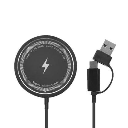 Magnetic Wireless Charger with Wired Option