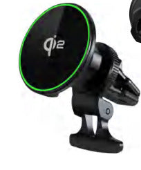 Magnetic Wireless Fast Charging Car Phone Holder Charger