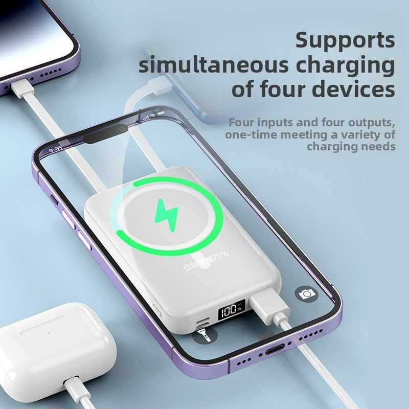 Magnetic Wireless Power Bank 10000mAh