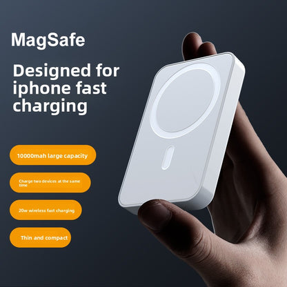 Magnetic Wireless Power Bank with Fast Charging