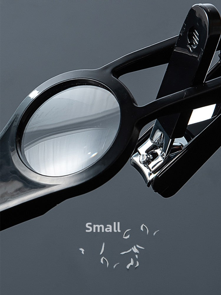 Magnifying LED Nail Clippers with Anti-Splash Design