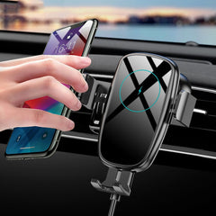 15w wireless charging disc black