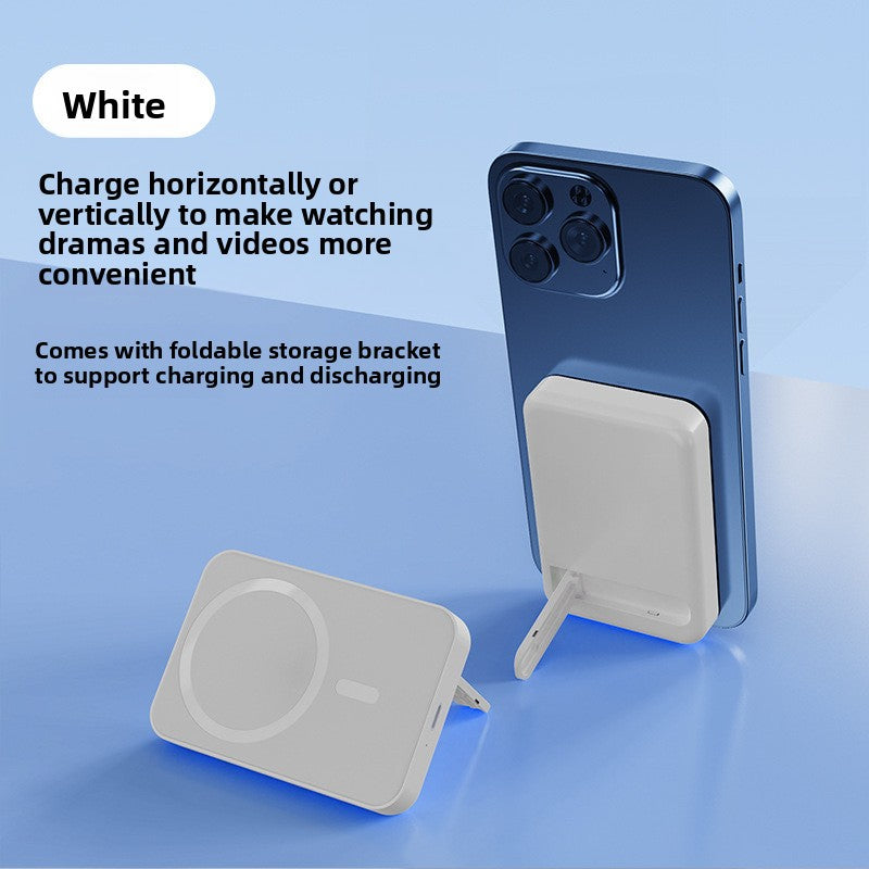 Magsafe Magnetic Folding Power Bank with Wireless Charging