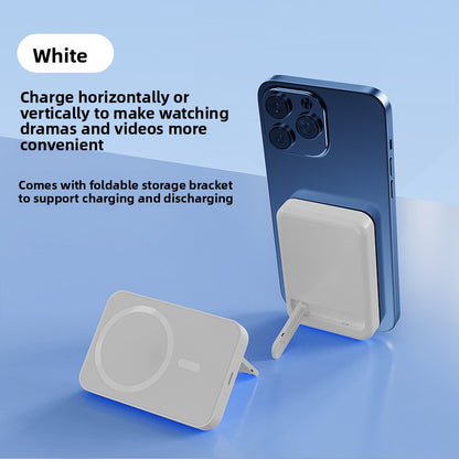 Magsafe Magnetic Folding Power Bank with Wireless Charging