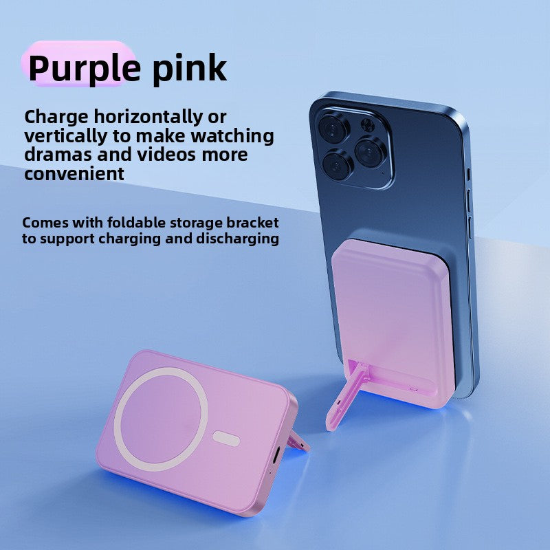 Magsafe Magnetic Folding Power Bank with Wireless Charging