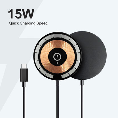 Magsafe transparent magnetic wireless charger