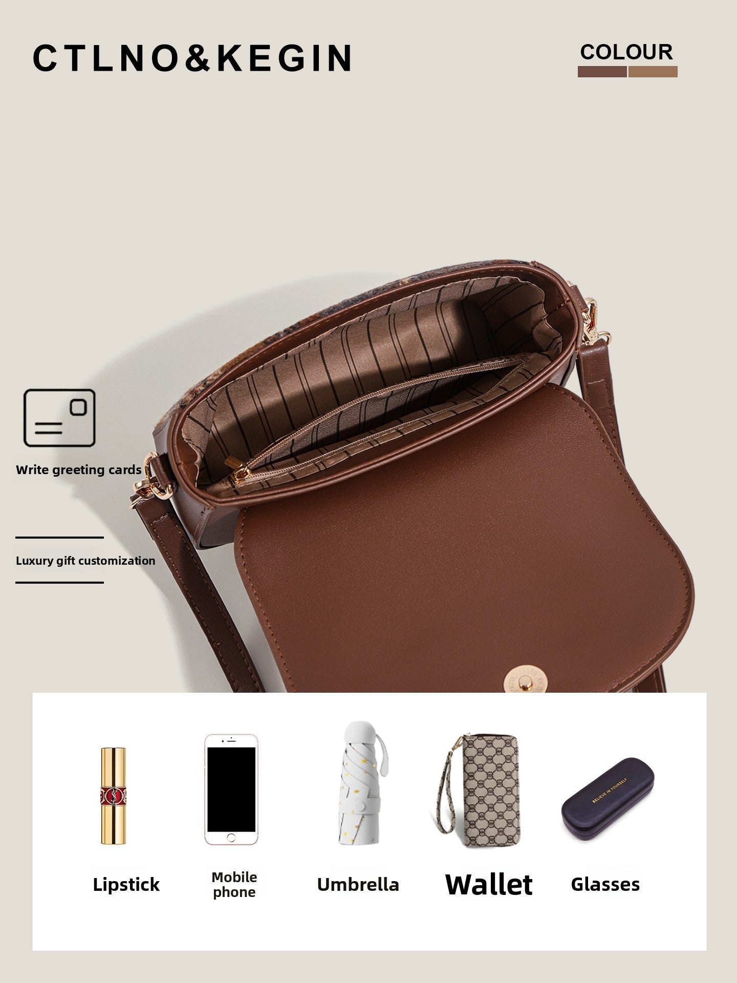 Maillard crossbody bag
