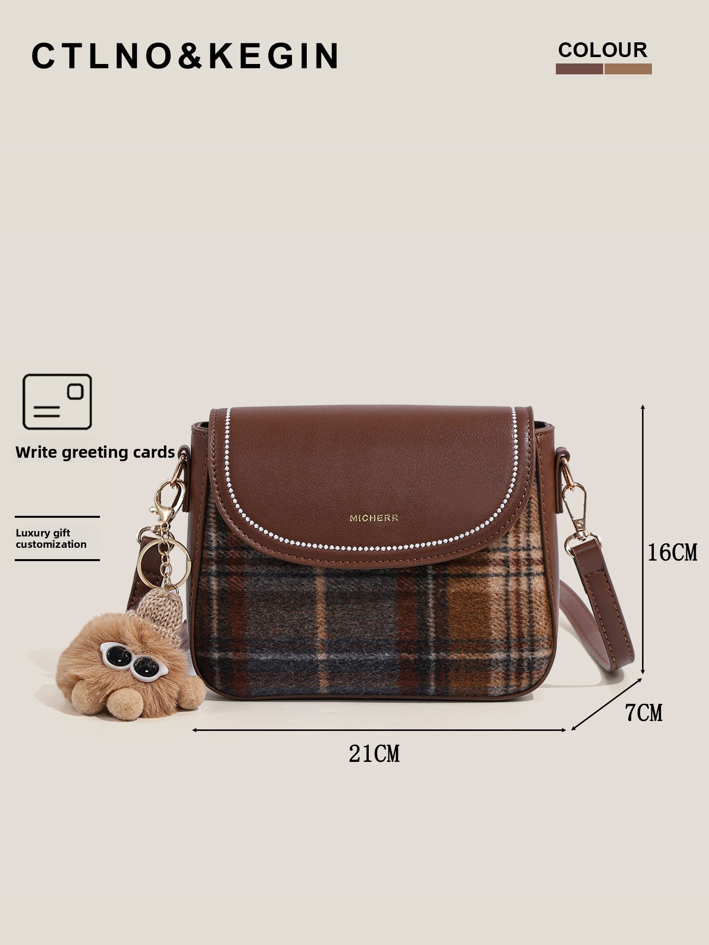 Maillard crossbody bag