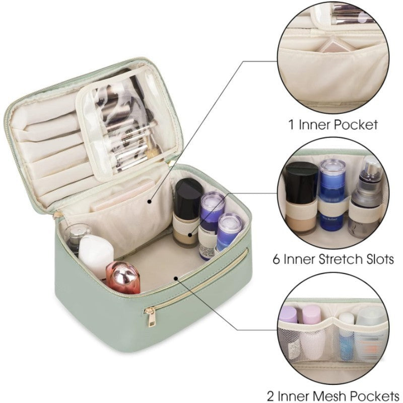 Makeup and toiletry bag