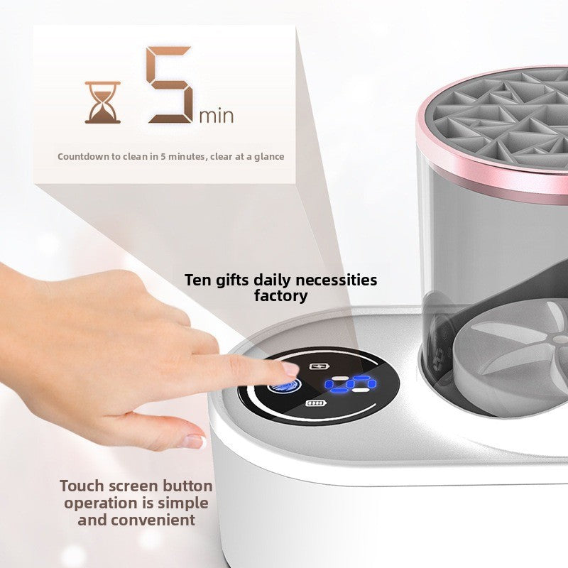Makeup brush cleaner