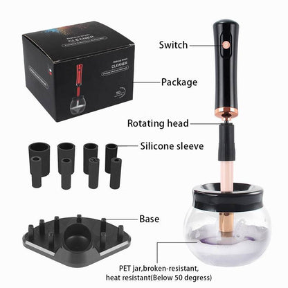 makeup brush cleaner